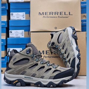 کفش ترکینگ مرل Moab Mid GORE-TEX ساق‌بلند با زیره ویبرام | کیفیت ممتاز