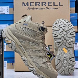 کفش ترکینگ مرل Moab Mid GORE-TEX ساق‌بلند با زیره ویبرام | کیفیت ممتاز